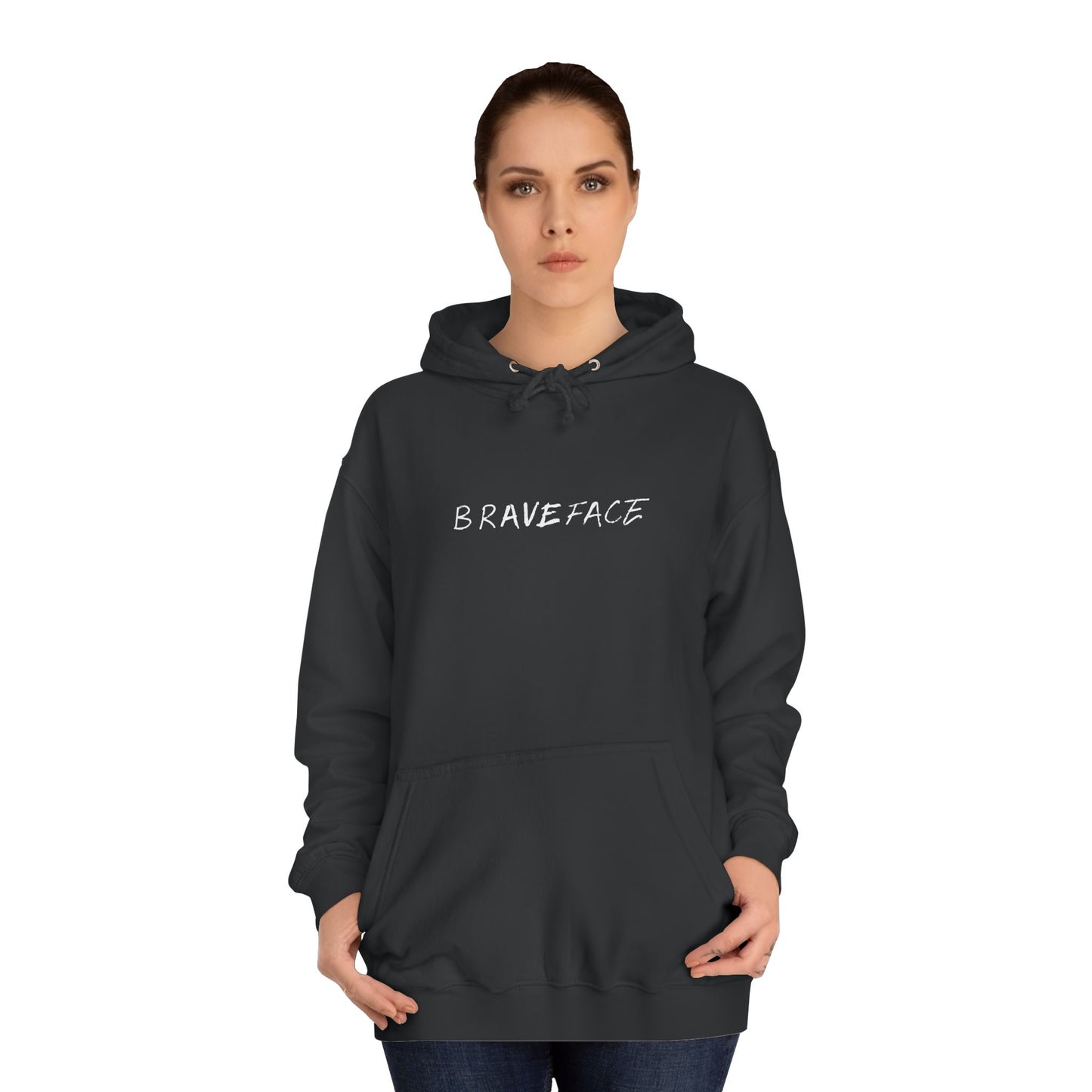 Brave Face — Pullover Hoodie